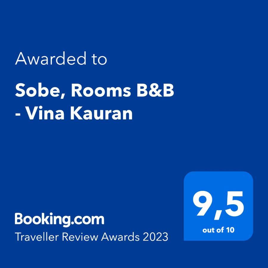 Sobe, Rooms B&B - Vina Kauran Zgornji Jakobski Dol Buitenkant foto